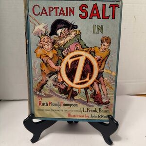 Captain Salt by Ruth Plumly Thompson - Illustrated Vintage Book 1936